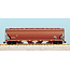 USA TRAINS 4 Bay Center Flow Hopper Undecorated Red Oxide