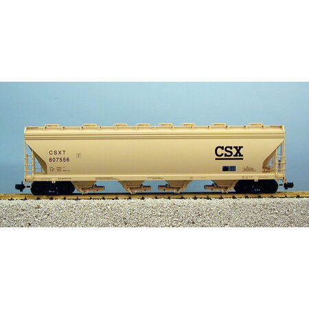 USA TRAINS 4 Bay Center Flow Hopper CSX