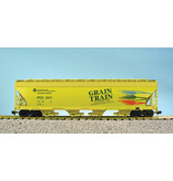 USA TRAINS 4 Bay Center Flow Hopper Grain Train