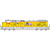 Bachmann Trains GE Dash 9 UP with flag  #9798