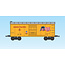 USA TRAINS Union Pacific Steel Boxcar with flag #2026 Yellow/Silver