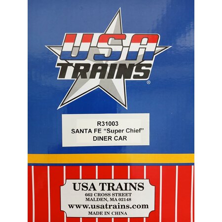 USA TRAINS Santa Fe "Super Chief" Diner Car (gebraucht)