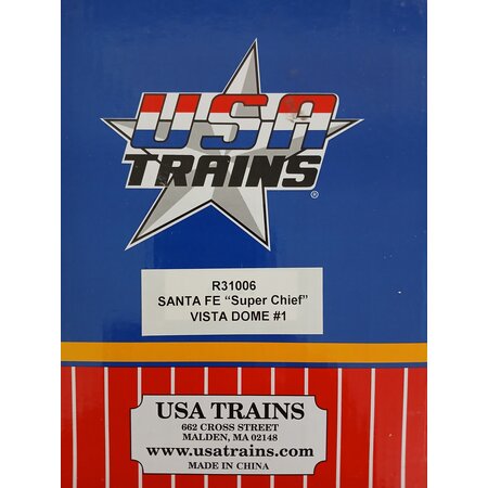 USA TRAINS Santa Fe "Super Chief" Vista Dome #1 (gebraucht)