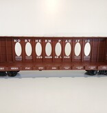 USA TRAINS Center Beam Flat Car Northern Pacific (ohne Ladung) mit kleineren Mängeln