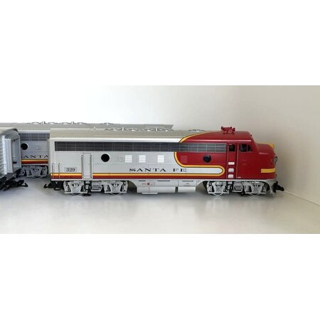LGB F7 ABBA 4 Lokomotiven Santa Fe  / Massoth DCC-Sound