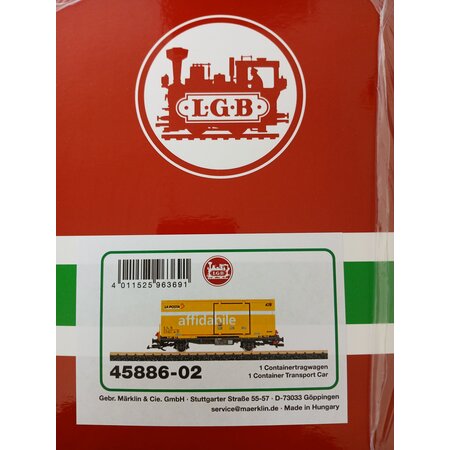 LGB Post Containerwagen RhB
