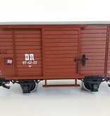 LGB DR gedecker Güterwagen RüBB  mit Beleuchtung und Inneneinrichtung (gebraucht)
