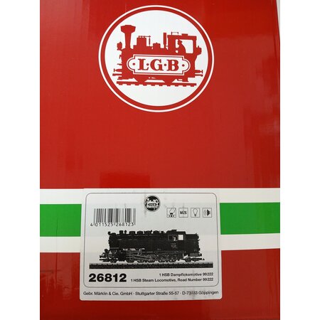 LGB Dampflokomotive Baureihe 99.222 Harzbulle limitiert Auflage (guter Zustand)