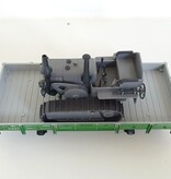 LGB 4010 Niederbordwagen mit POLA Lanz Bulldog Raupenschlepper