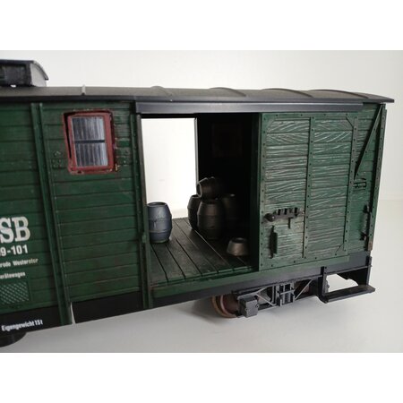 LGB HSB Gerätewagen (gebraucht und umgebaut)