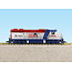 USA TRAINS GP 38-2 Patriotic with Flag