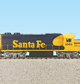 USA TRAINS GP 38-2 Santa Fe Blue/Yellow