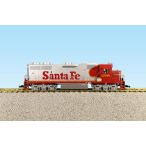 GP 38-2 Santa Fe Warbonnet Red/Silver