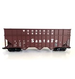 USA TRAINS Woodchip Hopper Santa Fe (guter Zustand)