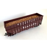 USA TRAINS Woodchip Hopper Santa Fe (guter Zustand)
