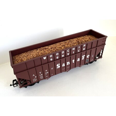 USA TRAINS Woodchip Hopper Santa Fe (guter Zustand)