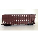 USA TRAINS Woodchip Hopper Santa Fe (guter Zustand)