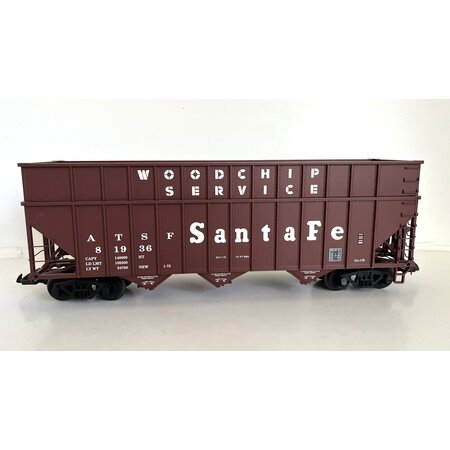 USA TRAINS Woodchip Hopper Santa Fe (guter Zustand)