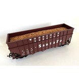 USA TRAINS Woodchip Hopper Santa Fe (guter Zustand)