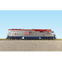 SD70 MAC Patriotic with flag