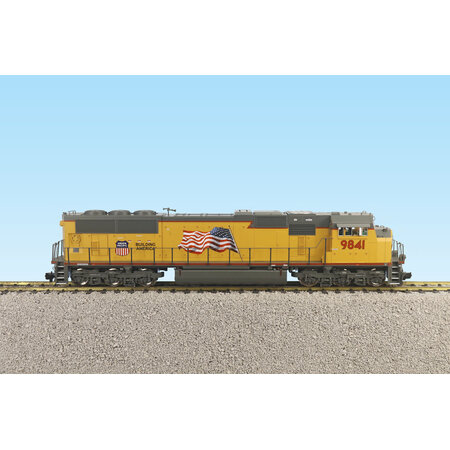 USA TRAINS SD70 MAC UP with flag