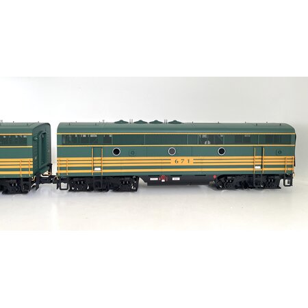 USA TRAINS F3 AB Doppellok Maine Central / ZIMO DCC-Sound guter Zustand