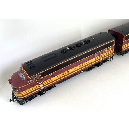 USA TRAINS F3 AB Doppellok Boston Maine  ZIMO DCC-Sound guter Zustand