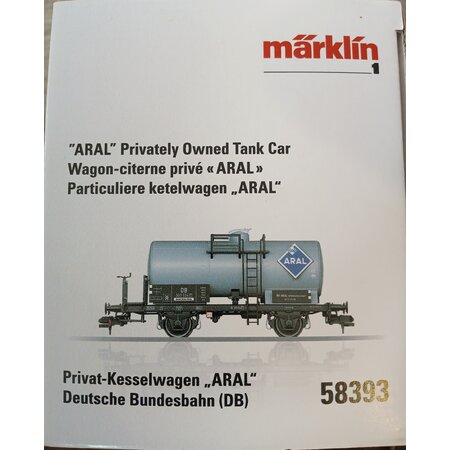 Märklin Spur 1 Privat-Kesselwagen "ARAL" Deutsche Bundesbahn Wagennummer 503 324
