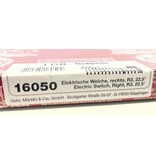LGB Elektrische Weiche, rechts, R3, 22,5° (neuwertig)