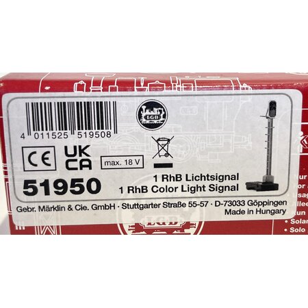 LGB RhB Lichtsignal (wie neu)