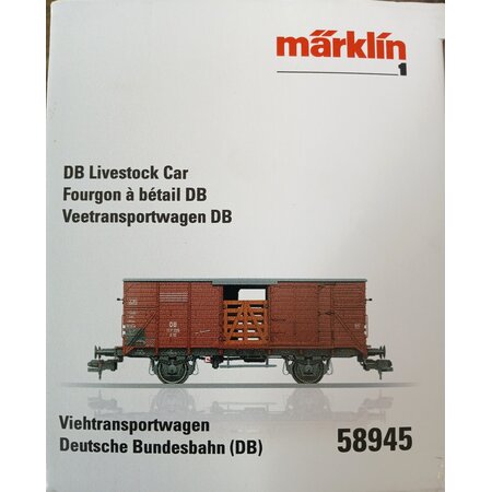 Märklin Spur 1 Viehtransportwagen Deutsche Bundesbahn