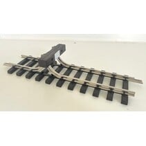 Oldtimer-Prellbock vernickeltes Gleis (sehr gut)