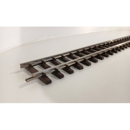 Thiel 10 x ca. 90cm  gerade Gleise Thiel vernickelt (gebraucht) guter Zustand