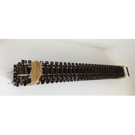 Thiel 10 x ca. 90cm  gerade Gleise Thiel vernickelt (gebraucht) guter Zustand