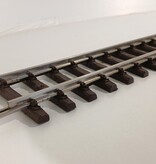 Thiel 10 x ca. 70cm  gerade Gleise Thiel vernickelt (gebraucht) guter Zustand