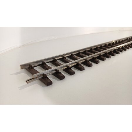 Thiel 10 x ca. 70cm  gerade Gleise Thiel vernickelt (gebraucht) guter Zustand