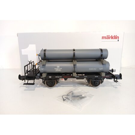 Märklin Spur 1 Dienstgutkesselwagen mit Gasbehältern