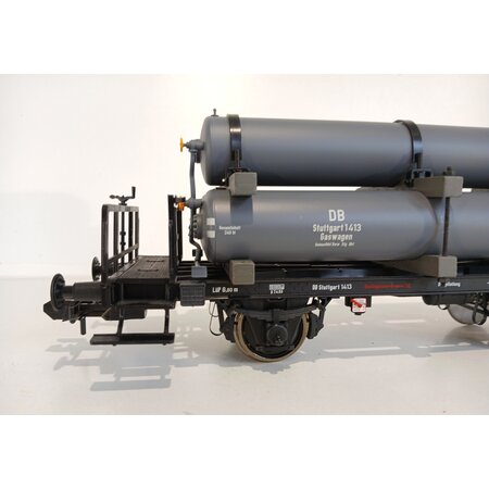 Märklin Spur 1 Dienstgutkesselwagen mit Gasbehältern