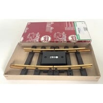 Gebogenes Trenngleis, R1, 15° (sehr gut)