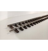 Thiel 8 x ca. 30cm  gerade Gleise Thiel vernickelt (gebraucht) guter Zustand