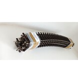Thiel 12x gebogenes Gleis Thiel vernickelt D: ca. 3m Vollkreis (gebraucht) guter Zustand