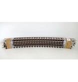Thiel 9x gebogenes Gleis Thiel vernickelt D: ca. 3m (gebraucht) guter Zustand