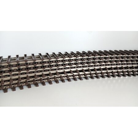 Thiel 12x gebogenes Gleis Thiel vernickelt D: ca. 3,7m Vollkreis (gebraucht) guter Zustand