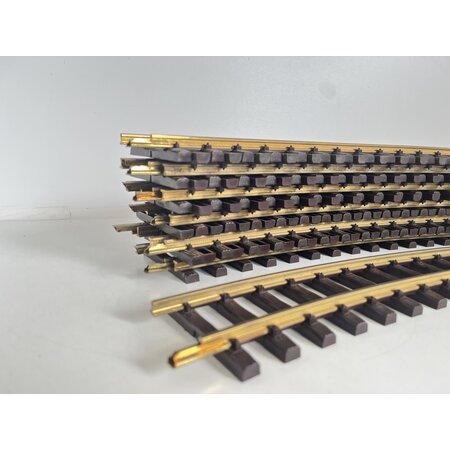 LGB 12x gebogenes Gleis, R3, 22,5° (guter Zustand)