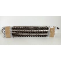 12x leicht gebogenes Gleis Thiel vernickelt ca. 65cm (gebraucht) guter Zustand