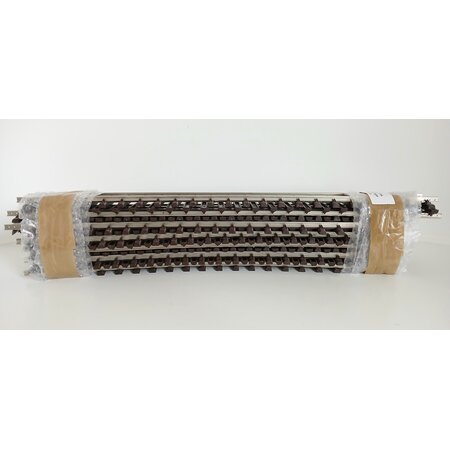 Thiel 12x leicht gebogenes Gleis Thiel vernickelt ca. 65cm (gebraucht) guter Zustand