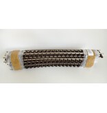 Thiel 12x leicht gebogenes Gleis Thiel vernickelt ca. 65cm (gebraucht) guter Zustand