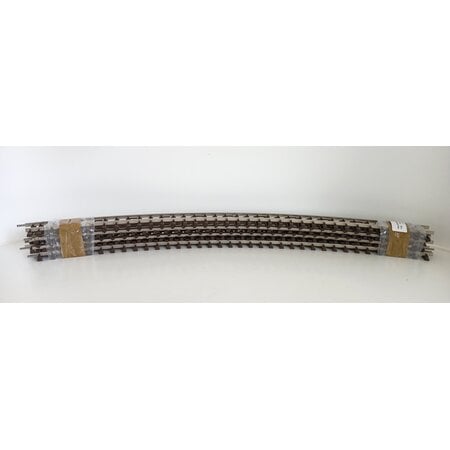 Thiel 7x gebogenes Gleis Thiel vernickelt D: ca. 2,8m (gebraucht) guter Zustand