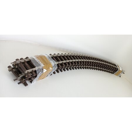 Thiel 7x gebogenes Gleis Thiel vernickelt D: ca. 2,8m (gebraucht) guter Zustand