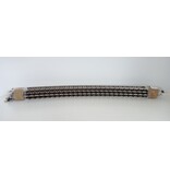 Thiel 6x gebogenes Gleis Thiel vernickelt D: ca. 3,4m (gebraucht) guter Zustand